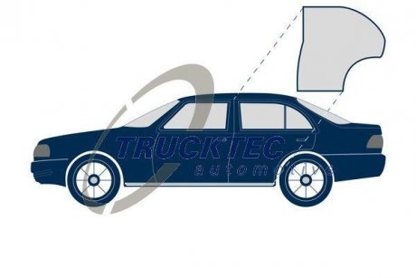 Ущільнення дверей AUTOMOTIVE TRUCKTEC 0253039