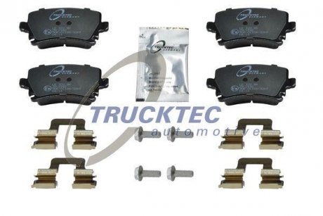 Колодки задні, (тип TRW) 04- (L=105mm) AUTOMOTIVE TRUCKTEC 0735138 (фото 1)