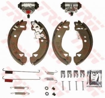 Фото 1 - гальмівні колодки (набір) (LUCAS) TRW BK1737 Гальмівні колодки (набір) (LUCAS) TRW BK1737 (фото 1)