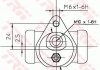 Гальмівний циліндрик (LUCAS) TRW BWC157 (фото 2)