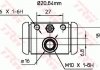 Гальмівний циліндрик (LUCAS) TRW BWF307 (фото 2)
