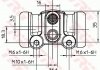 Гальмівний циліндрик (LUCAS) TRW BWL287 (фото 2)