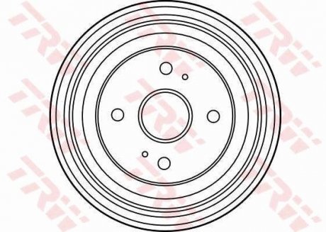 Тормозной барабан (LUCAS) TRW DB4032