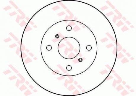 Тормозной диск TRW DF1423 (фото 1)