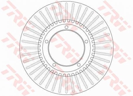 Гальмівний диск TRW DF6486