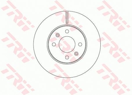 Тормозной диск TRW DF6794 (фото 1)