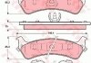 Комплект тормозных колодок, дисковый тормоз TRW GDB1238 (фото 1)