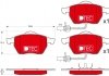 Комплект тормозных колодок, дисковый тормоз TRW GDB1307DTE (фото 1)