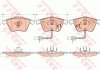 Комплект тормозных колодок, дисковый тормоз TRW GDB1554 (фото 1)