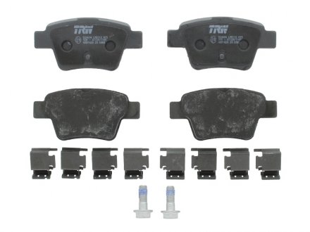 Колодка гальм. диск. CITROEN C4, PEUGEOT 307 задн. (вир-во) TRW GDB1620 (фото 1)