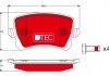 Комплект тормозных колодок, дисковый тормоз TRW GDB1763DTE (фото 1)