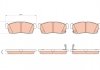 Комплект тормозных колодок, дисковый тормоз TRW GDB1940 (фото 1)
