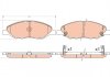 Комплект тормозных колодок, дисковый тормоз TRW GDB3577 (фото 1)