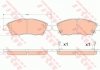 Комплект тормозных колодок, дисковый тормоз TRW GDB3613 (фото 1)