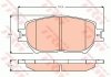 Тормозные колодки дисковые TOYOTA Camry(V30) "F "01-06 TRW GDB3628 (фото 2)