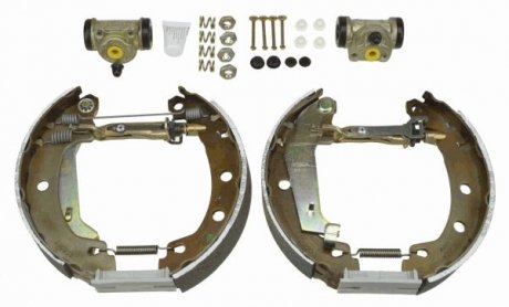 Комплект бараб.колодки+циліндр (LUCAS) TRW GSK1060