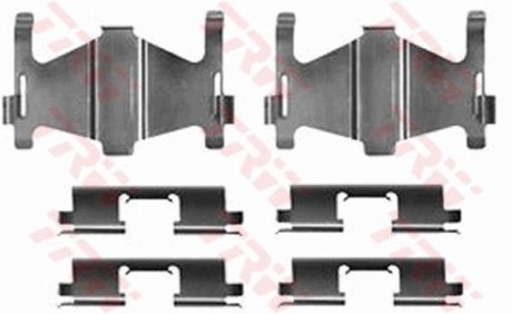 Гальмівні колодки (монтажний набір) (LUCAS) TRW PFK295 (фото 1)