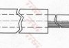 Шланг гальмівний (LUCAS) TRW PHA153 (фото 2)