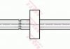 Шланг тормозной (LUCAS) TRW PHA435 (фото 1)