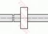 Шланг тормозной (LUCAS) TRW PHA435 (фото 2)