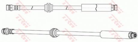 Тормозной шланг TRW PHA566 (фото 1)