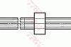 Шланг тормозной (LUCAS) TRW PHB418 (фото 1)