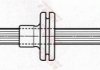 Шланг тормозной (LUCAS) TRW PHB442 (фото 1)