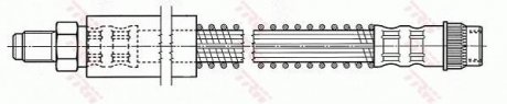 Шланг тормозной (LUCAS) TRW PHB484 (фото 1)