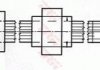 Шланг тормозной (LUCAS) TRW PHB540 (фото 1)