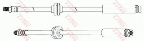 Шланг гальмівний (LUCAS) TRW PHB651