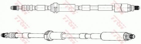 Гальмівний шланг TRW PHC313 (фото 1)