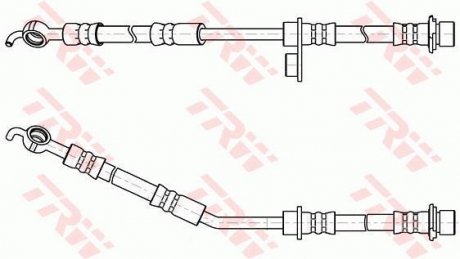 Тормозной шланг TRW PHD1055