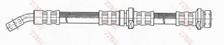 Шланг тормозной (LUCAS) TRW PHD214