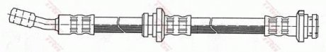 Шланг тормозной (LUCAS) TRW PHD409