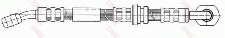 Шланг гальмівний (LUCAS) TRW PHD431