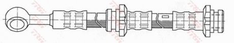 Шланг тормозной (LUCAS) TRW PHD656