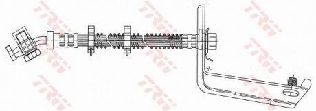 Шланг гальмівний (LUCAS) TRW PHD964