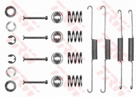 Монтажный набор тормозных колодок (LUCAS) TRW SFK110