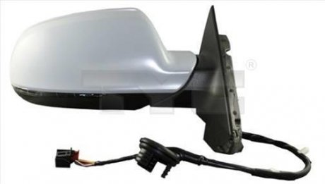 Дзеркало AUDI A3 10-12 3D PRAWE ELEKTRYCZNE PODGRZEWANE DO MALOWANIA Z KIERUNKOWSKAZEM WYPUKЈE 302-0093 TYC 3020093