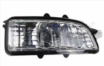 Указатель поворота LUSTERKA VOLVO C30 06-12/C70 II 06-07/S40 II 07-/S60 I 05-10/S80 II 06-11/V50 07-/V70 II 05-07/III 07-11 LEWY WY5W 338-0042-3 TYC 33800423 (фото 1)