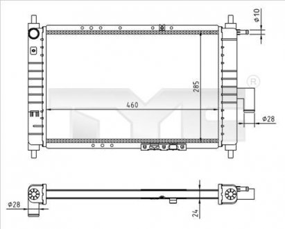 Теплообменник TYC 7060023R