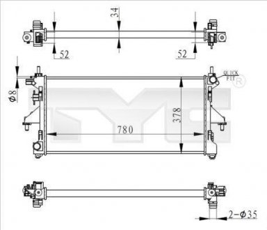 Теплообменник TYC 7090020R