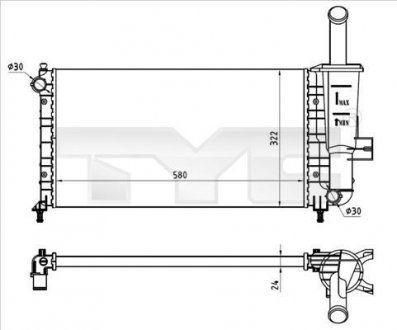 Теплообменник TYC 7090026R