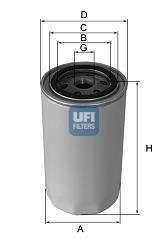 Фильтр масла UFI 2313002
