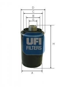 Масляний фільтр UFI 2359700