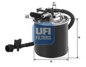 Фильтр топлива UFI 2414900