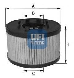 Фильтр масла UFI 2503300