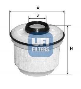 Фильтр топлива UFI 2604500