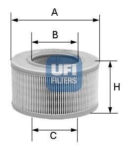 Фильтр воздушный UFI 2735400