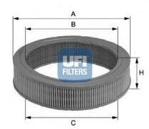 Фільтр повітряний UFI 2778500